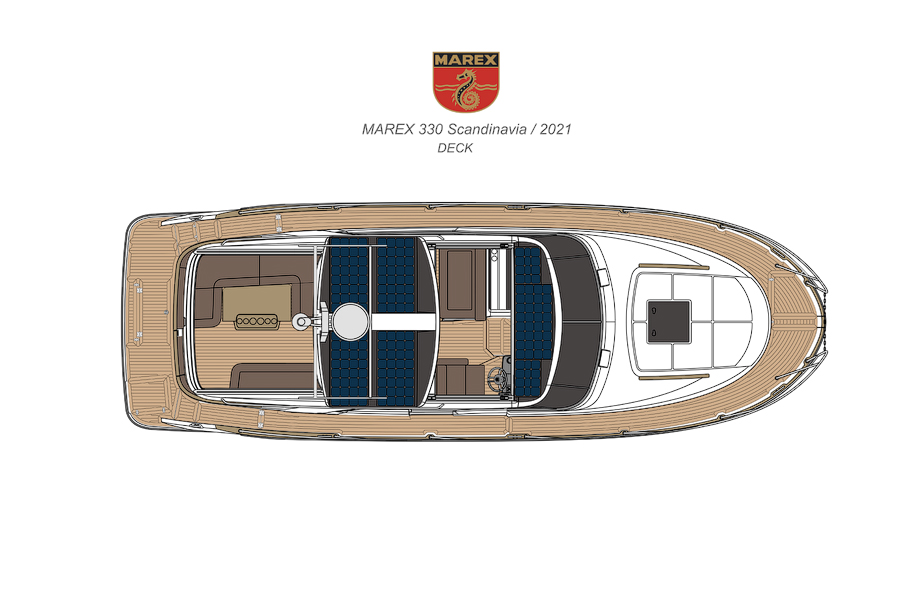Моторная яхта Marex 330 SCANDINAVIA