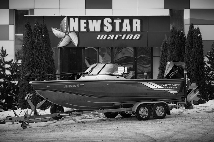 NorthSilver 645 Fish Sport с двигателем Mercury V8 250 XL PXS