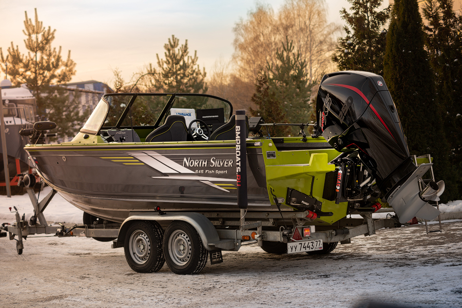NorthSilver 645 Fish Sport с двигателем Mercury V8 250 XL PXS