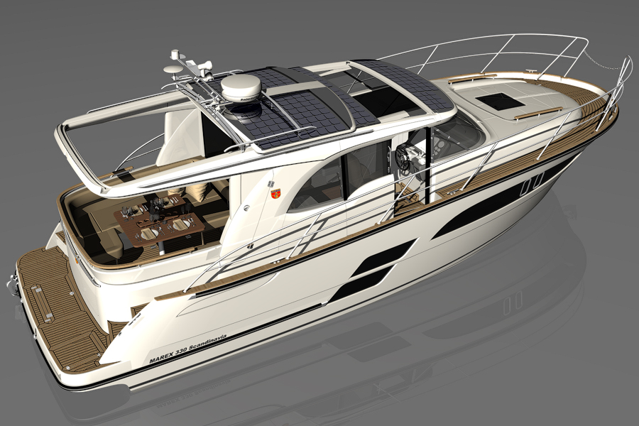 Моторная яхта Marex 330 SCANDINAVIA