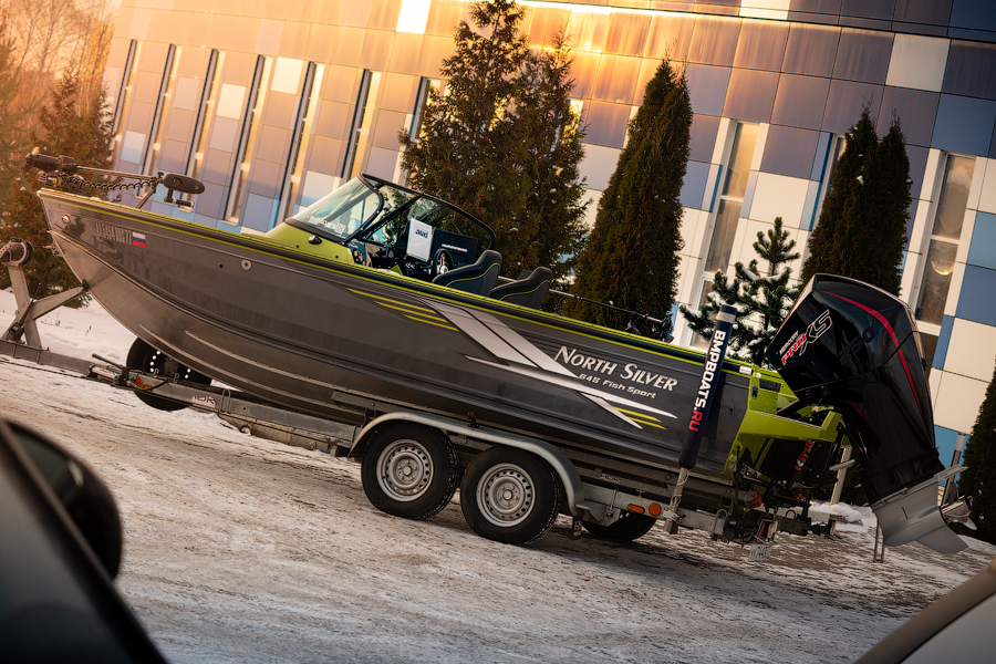 NorthSilver 645 Fish Sport с двигателем Mercury V8 250 XL PXS
