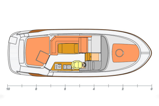 Моторная яхта Marex 320 Aft Cabin Cruiser