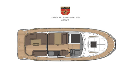 Моторная яхта Marex 330 SCANDINAVIA
