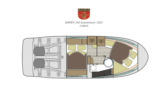 Моторная яхта Marex 330 SCANDINAVIA