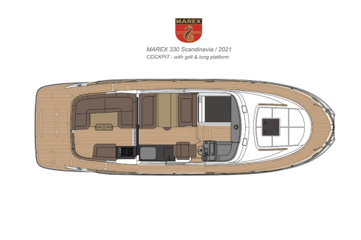 Моторная яхта Marex 330 SCANDINAVIA