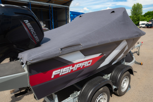 FISHPRO X3 с мотором Mercury F80