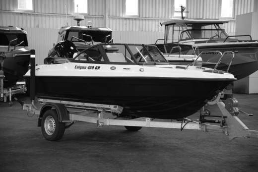 Enigma 460 BR с мотором Reef Rider 80FEL-T